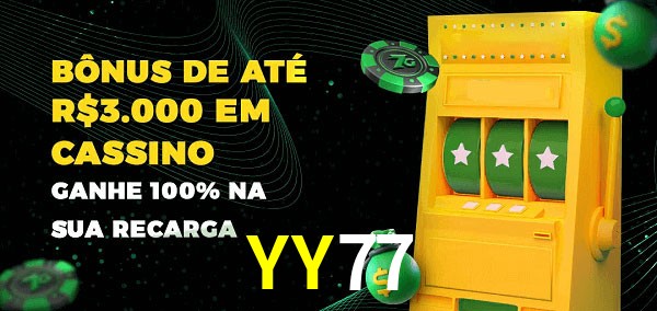 YY77 melhor bônus de depósito