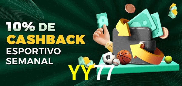 10% de bônus de cashback na YY77